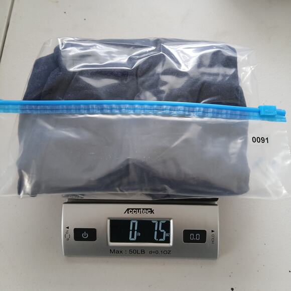 Max Studio Navy Blue Stretch Long Fold Midi Swing Skirt Womens MD Y2K 90s - Picture 10 of 10